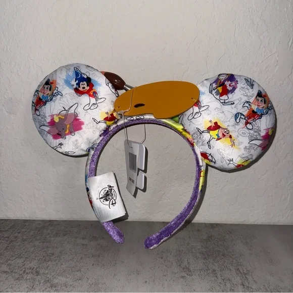 Disney Parks 2020 Ink & Paint Minnie Mickey Mouse Ears - Picture 2 of 5